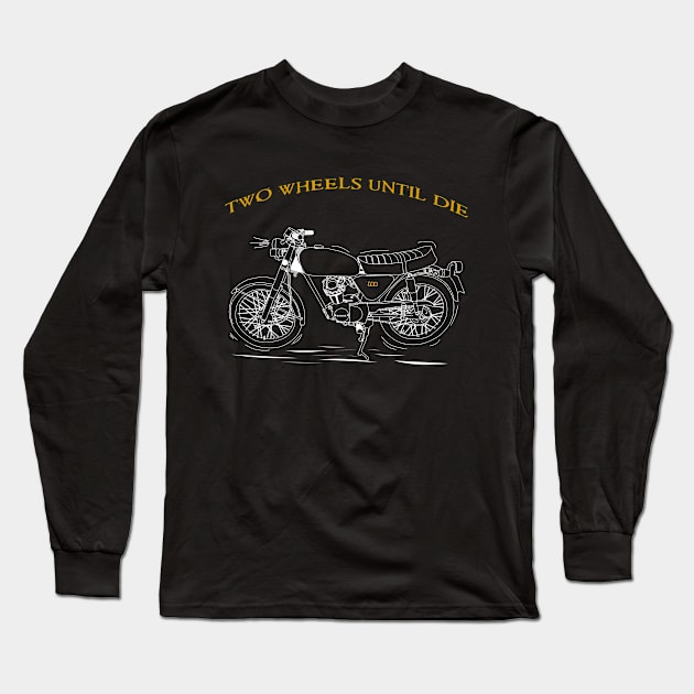 Motorcycle Long Sleeve T-Shirt by Merriama